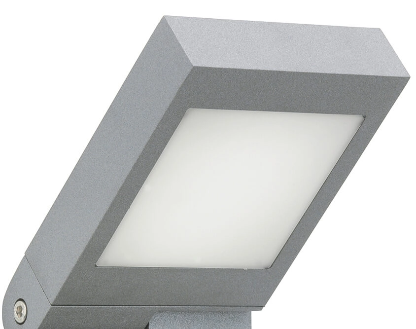 Led buitenverlichting straler Parel grijs Albert 4007235901115