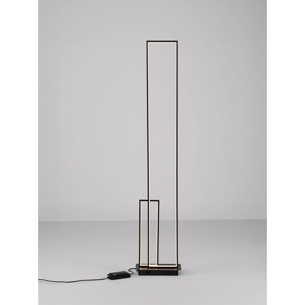 Vloerlapm Alis design zwart Lyora 5212017468710