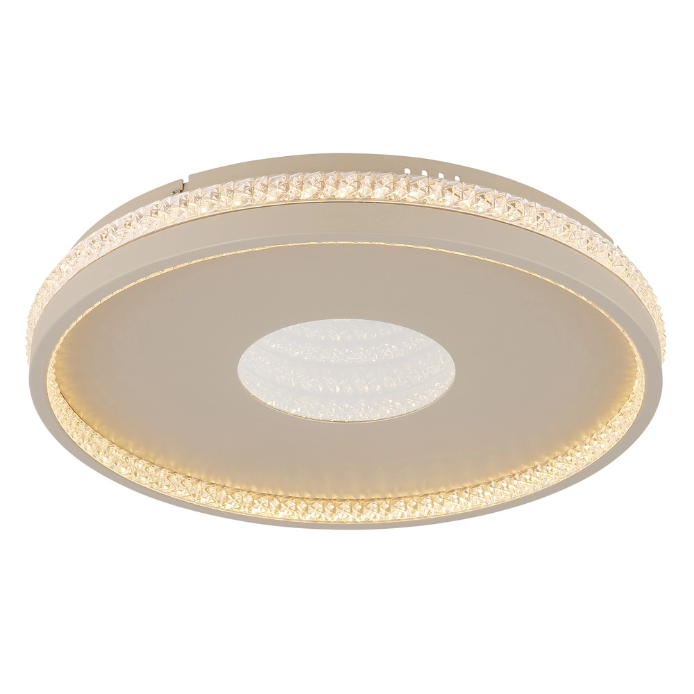 Design plafondlamp Shirley zand bruin Ø 41cm Globo 9007371575350