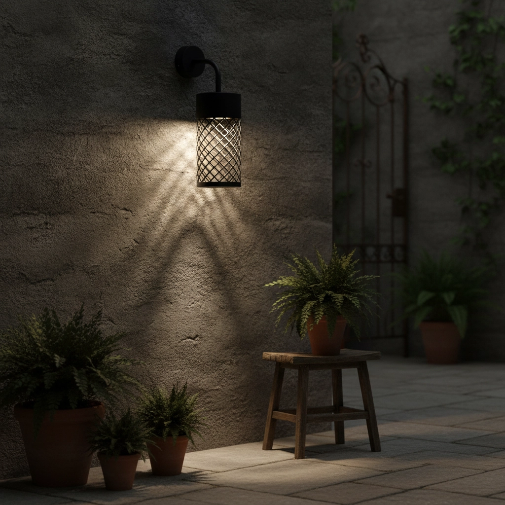 Wandlamp Motley zwart