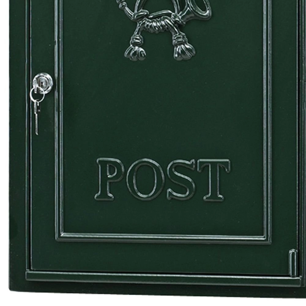 Nostalgische brievenbus Postbox B20 Max muurbus - zwart KS Verlichting 8714732532440