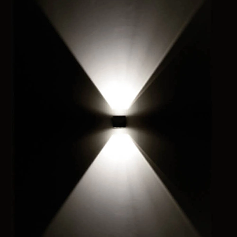 Design buitenlamp Spot Up - Down antraciet Franssen 8717064120767