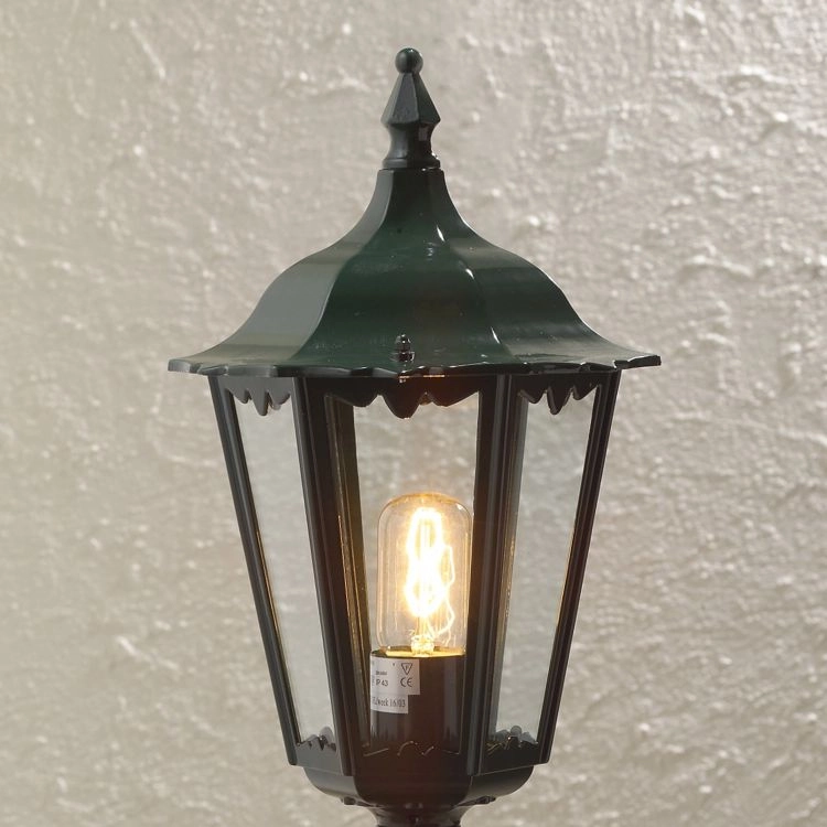 Klassieke sokkellamp Firenze Antiek groen KonstSmide 7318307214604