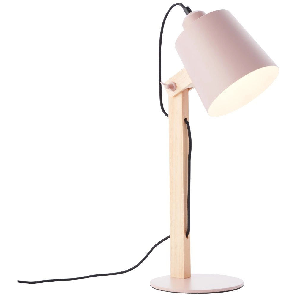 Pastel roze bureaulamp Swivel
