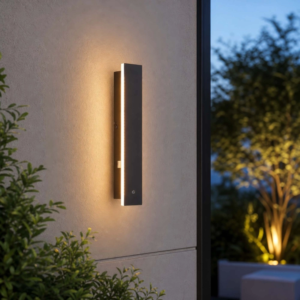 Design wandlamp Black Line zwart 30cm Searchlight 5,05342E+12