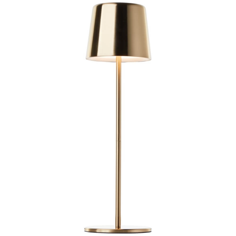 Oplaadbare tafellamp Xaana goud Brilliant 4004353441455