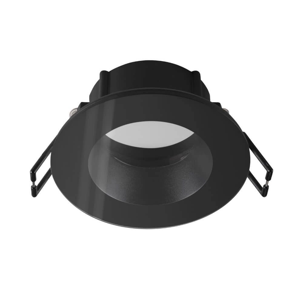 Inbouwring New Tria 68 IP65 rond zwart - zonder fitting