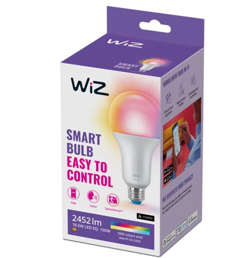 Slimme lichtbron E27 - 18,5W WiZ 8719514554634