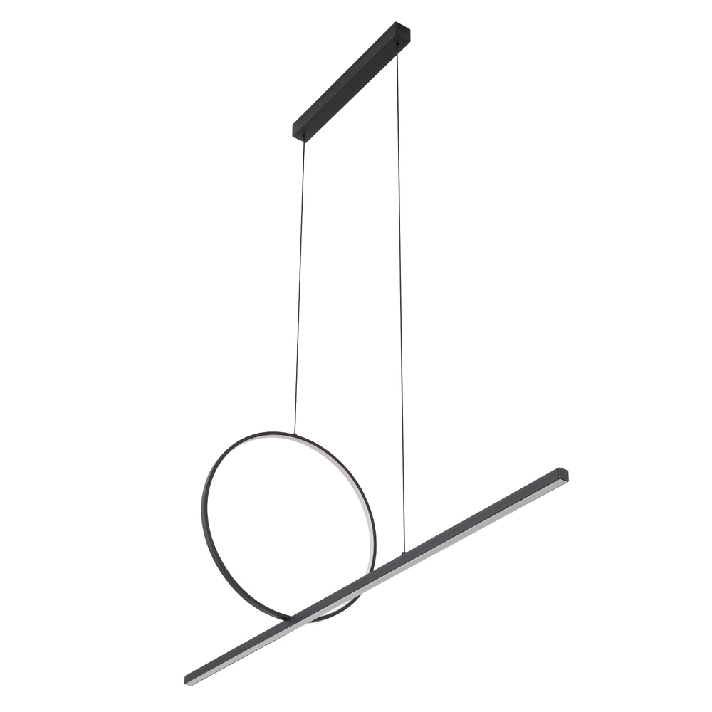 Moderne hanglamp Lineo Led zwart Lyora 5903139118798