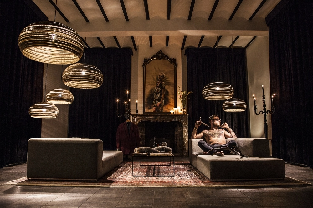 Dandy 290 kartonnen hanglamp Ø 29cm Think Paper 8720165407156