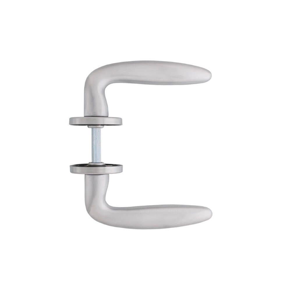 Klassieke deurklink Sigaar mat chroom Intersteel 8714186068267