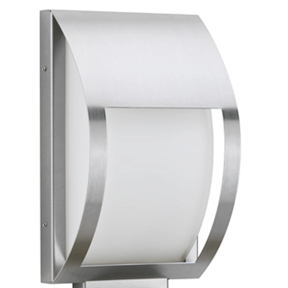 RVS buitenlamp met bewegingsmelder Hemi E27 Albert 4007235962789
