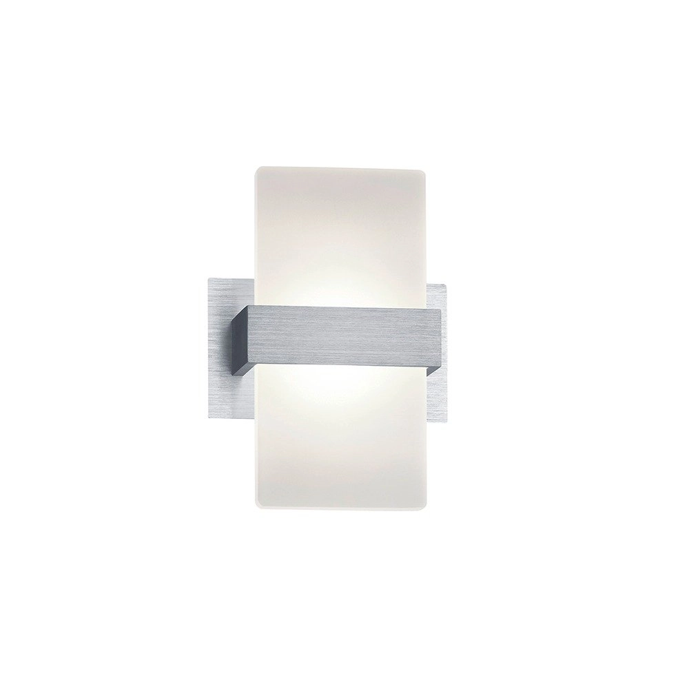 Wandlamp Platon metaalgrijs