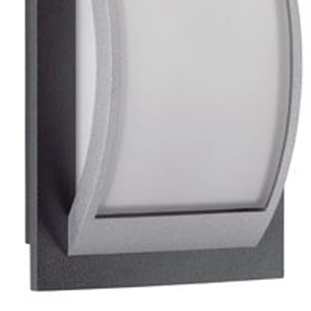 Antraciet wandlamp buiten Hemisphere 30cm Albert 4007235261998