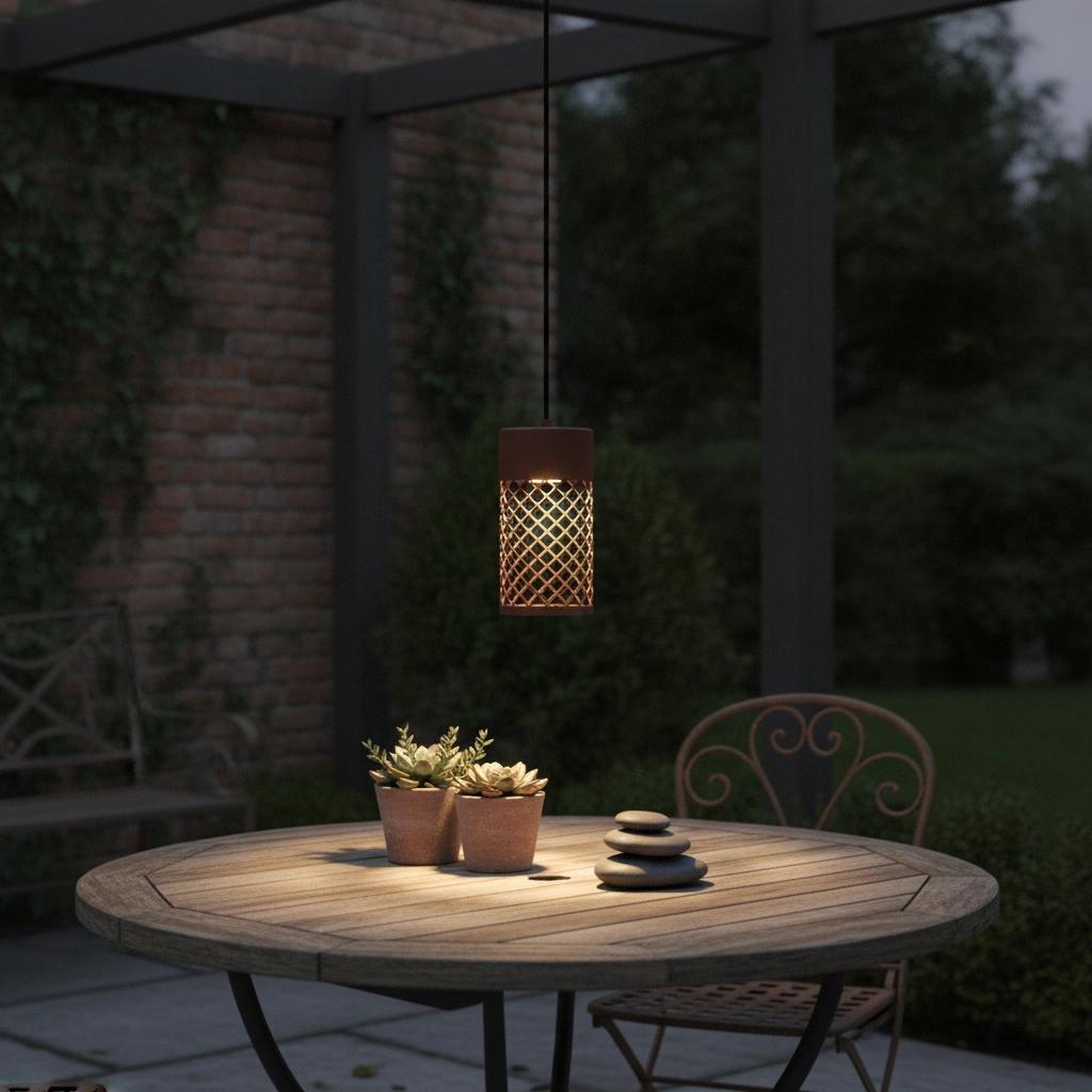 Hanglamp Motley roestbruin