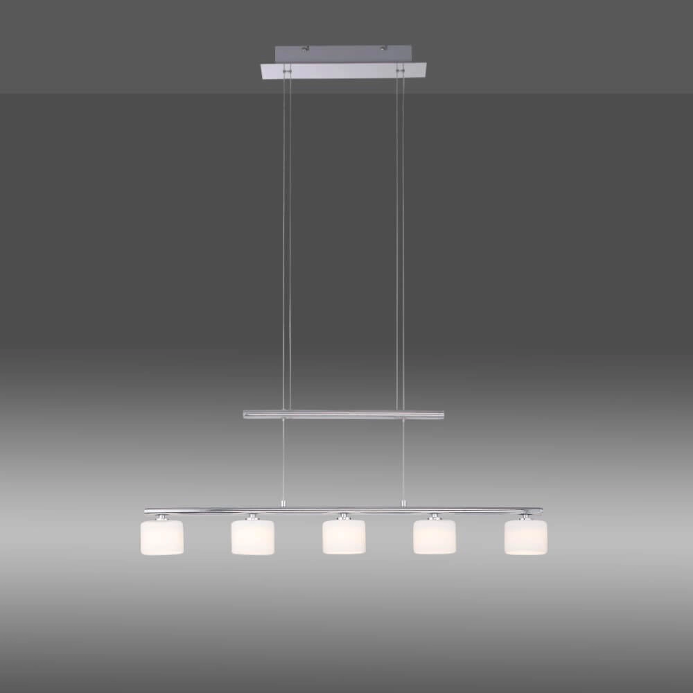 5-lichts hanglamp Hydra metaal Paul Neuhaus 4012248364963