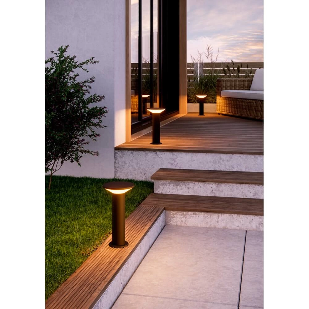 Tuinlamp Rigosa zwart Eglo 9008606355822