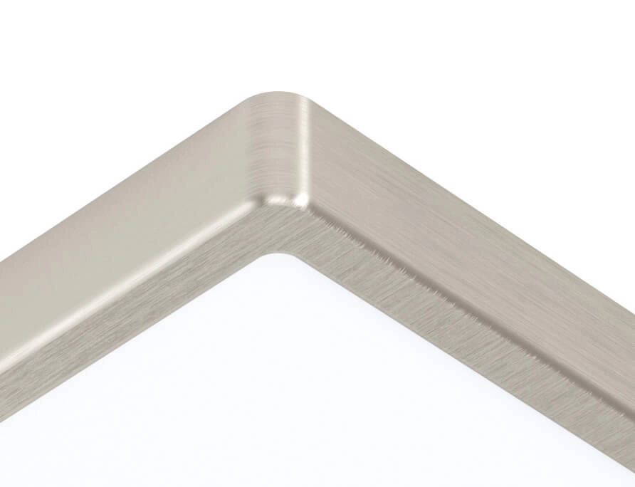 Vierkante plafondlamp Fueva 5 28,5cm - 4000K RVS Eglo 9002759992545