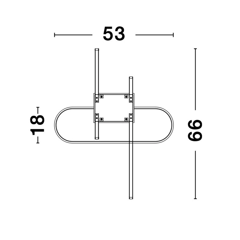 Design ceiling lamp Arte gold Lyora 5212017426031