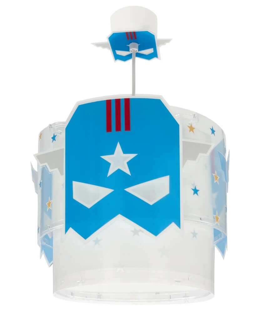 Kinderkamer hanglamp Blue Hero Ø 26cm Kinderkamer hanglamp Blue Hero Ø 26cm