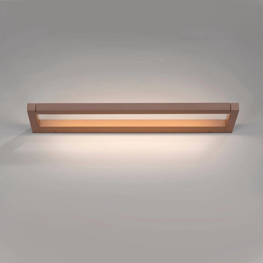 Strakke wandlamp Pure Puro brons 50cm Paul Neuhaus 4012248384213