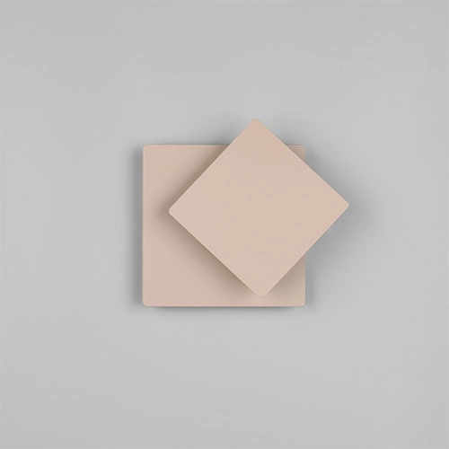 Moderne wandlamp Mio zand bruin Trio 4017807677898