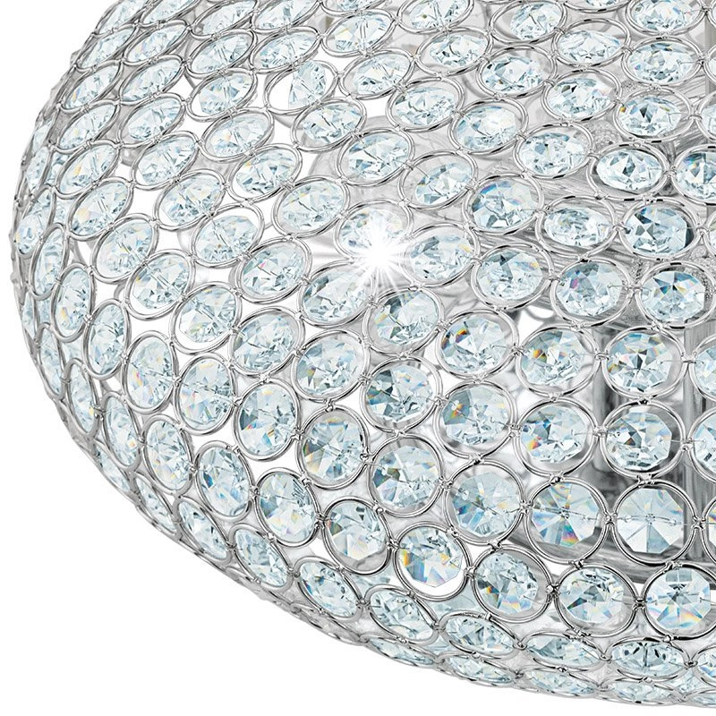 Kristallen plafondlamp Clemente Eglo 9002759952853