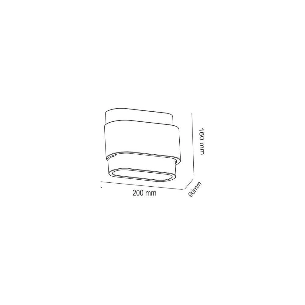 Unieke wandlamp Metz wit Artdelight 8720701103122