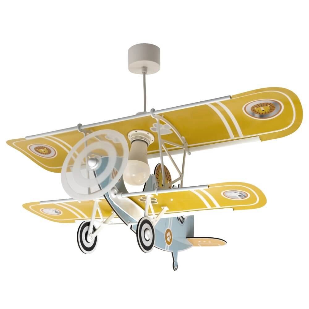 Kinder hanglamp Plane met leeuw Dalber 8420406546025