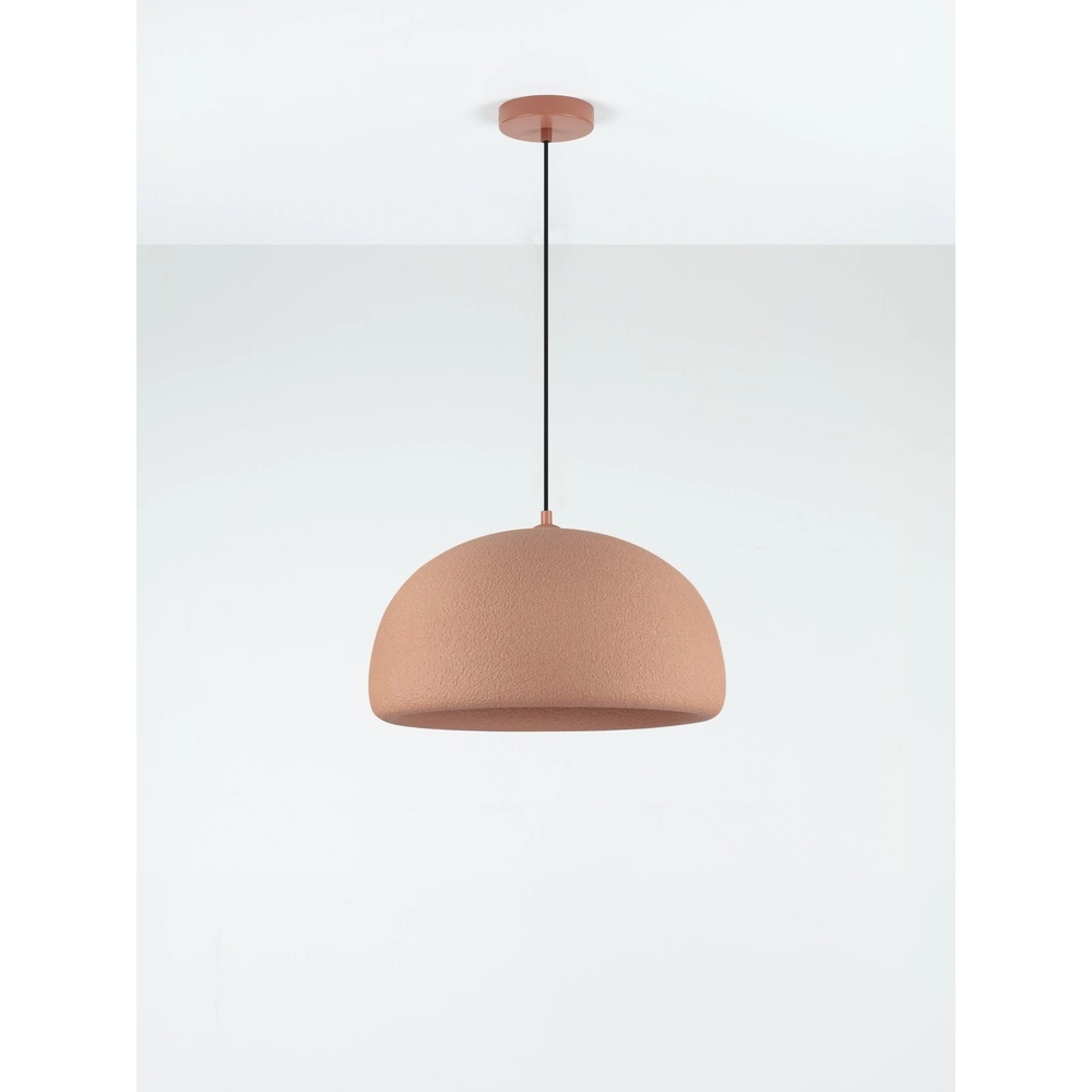 Moderne hanglamp Davo terracotta Ø 43cm Lyora 5212017495648