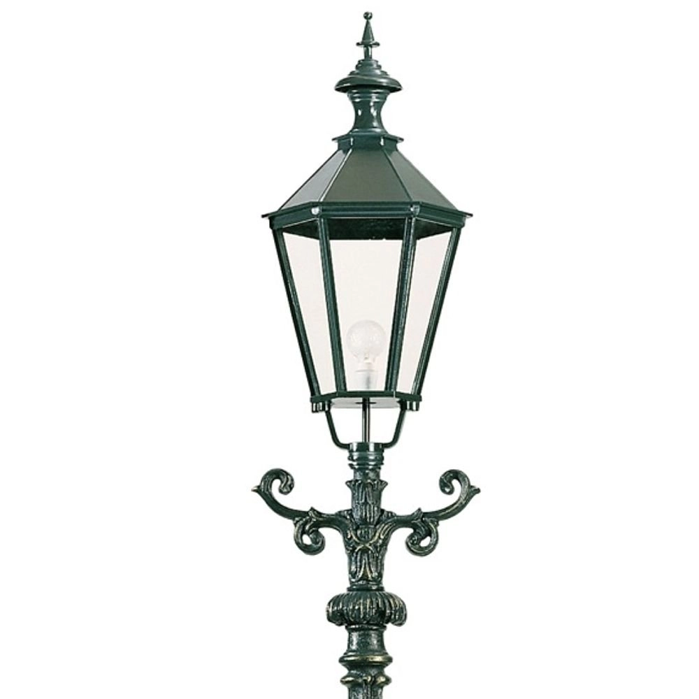 Nostalgische staande lamp Schiedam van gietijzer - zwart KS Verlichting 8714732060806