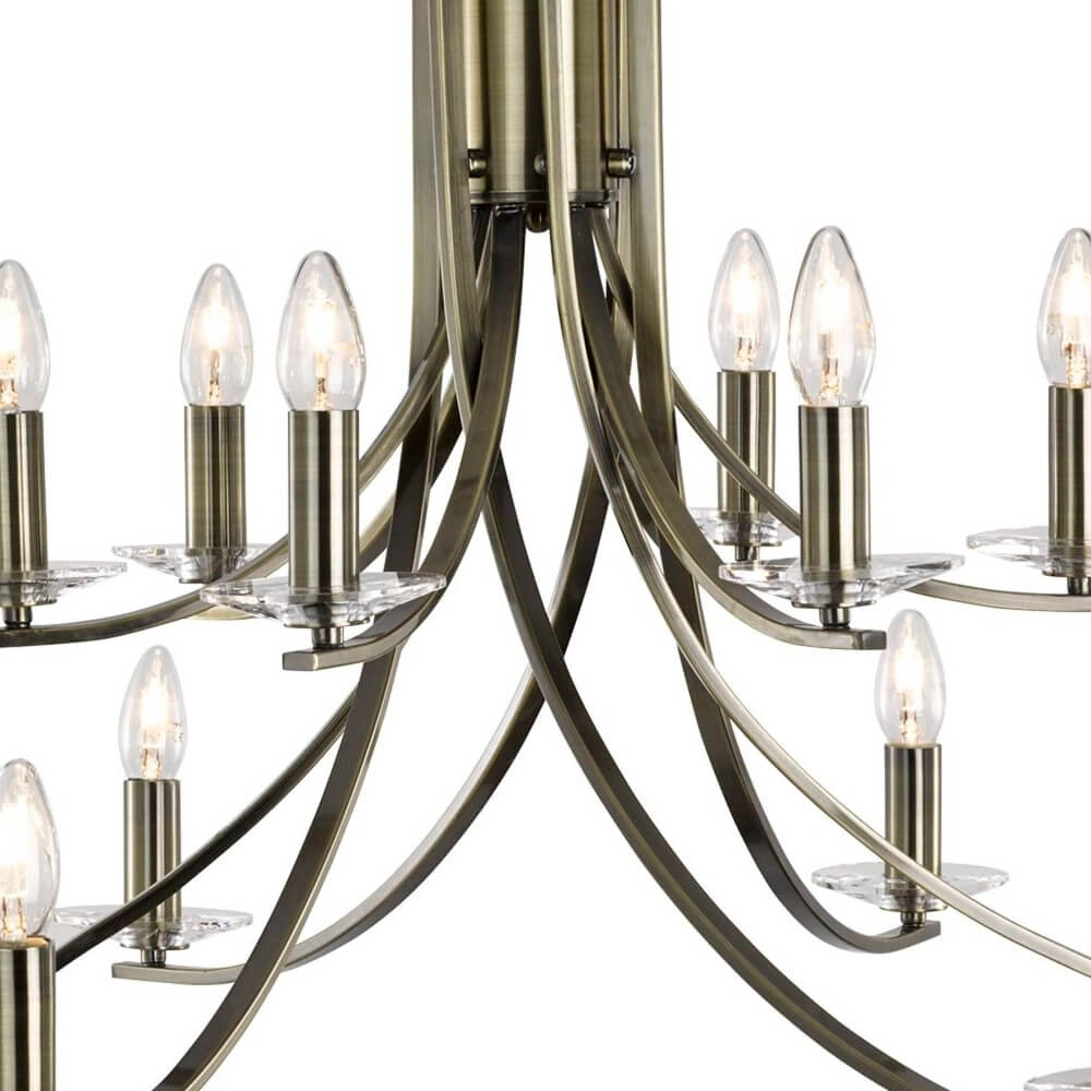 Messing hanglamp Ascona Ø 88cm Searchlight 5053423024417