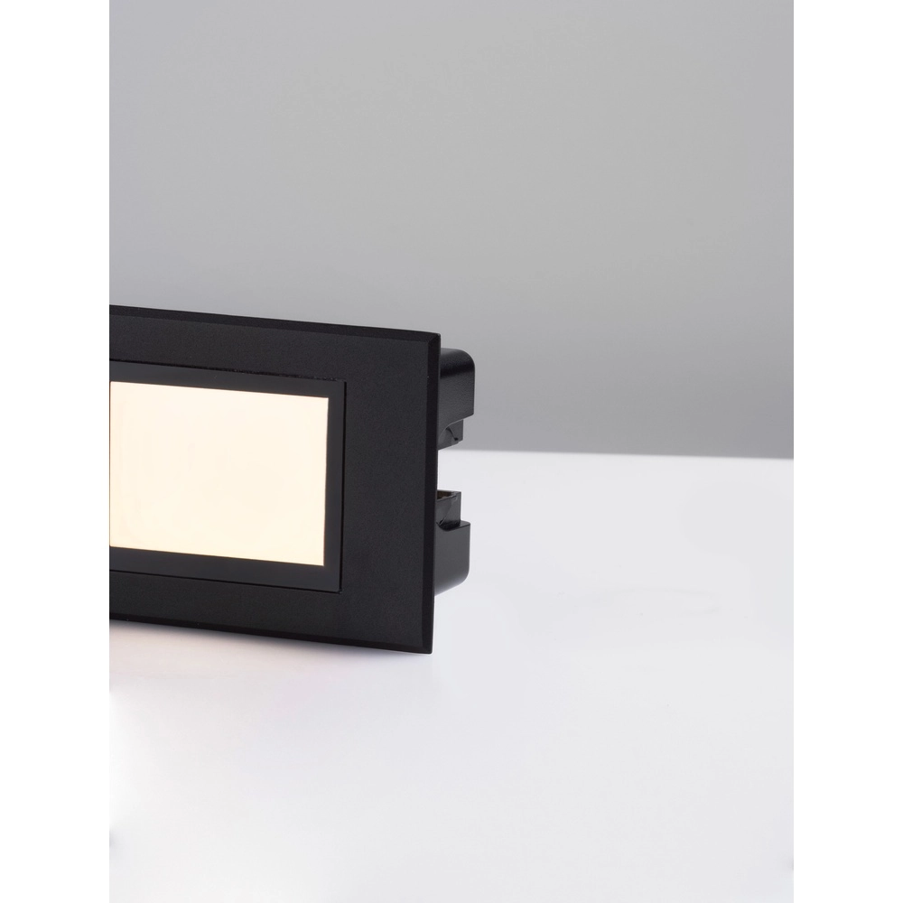 Inbouwlamp Rudy zwart Lyora 5212017453204