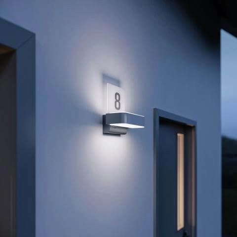 Sensorlamp L820 met huisnummer Steinel 4007841035754