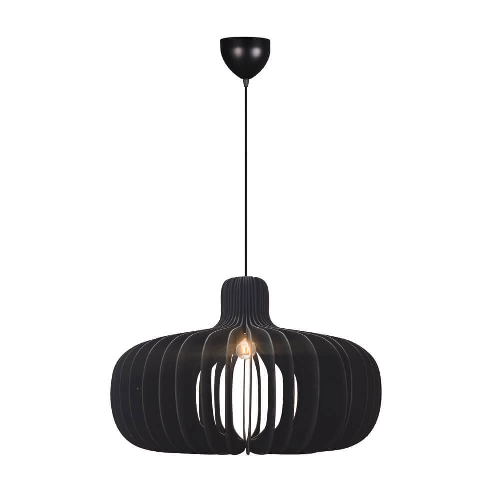 Design hanglamp Hazo zwart Ø 66,5cm