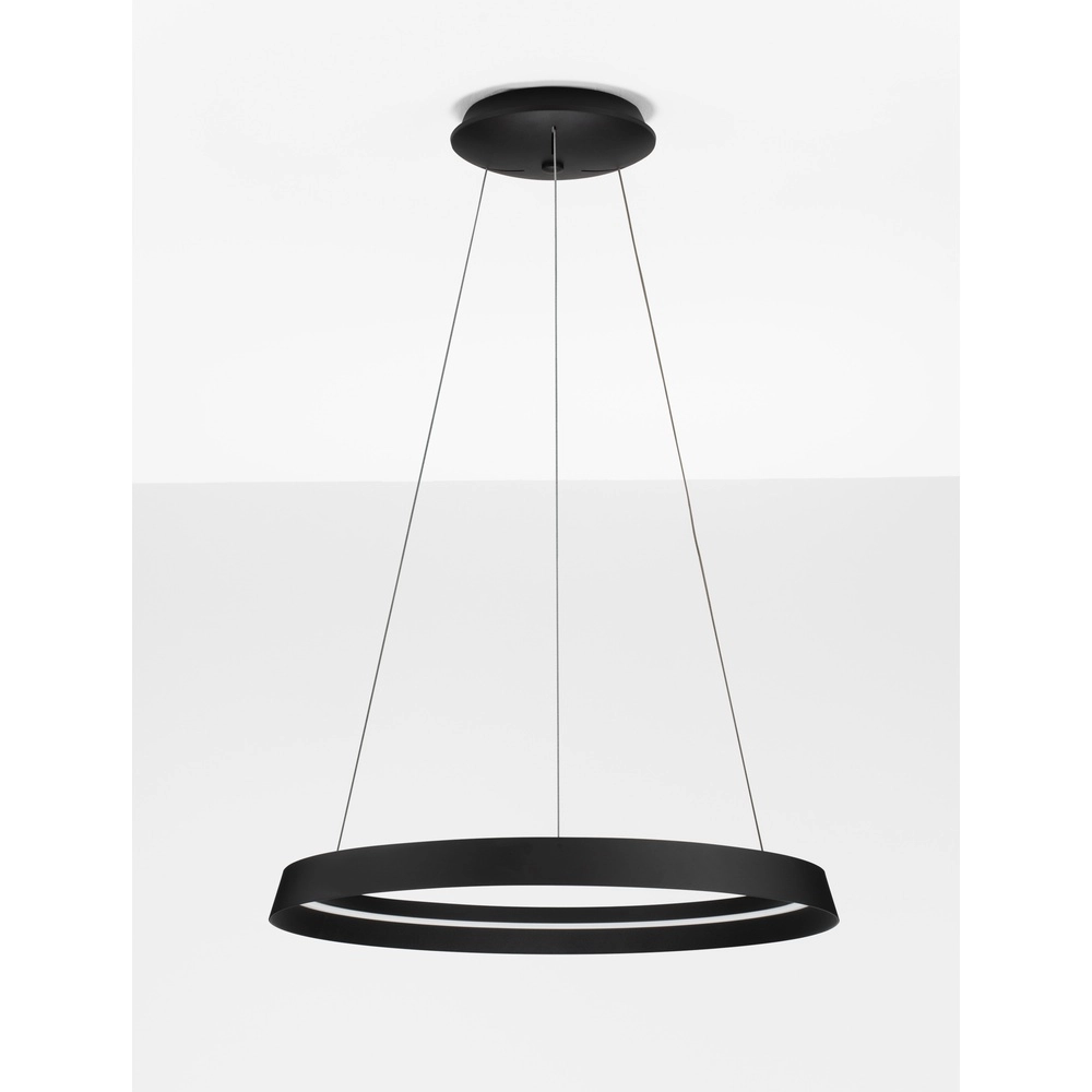 Design hanglamp Ormi Ø 60cm zwart Lyora 5212017448835
