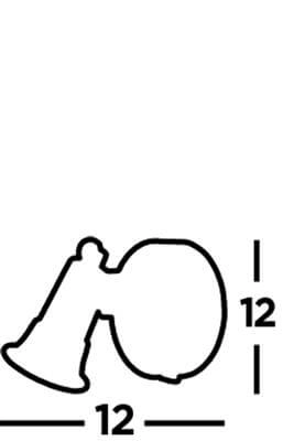 Enkele opbouwspot Eros Searchlight 5013874386571