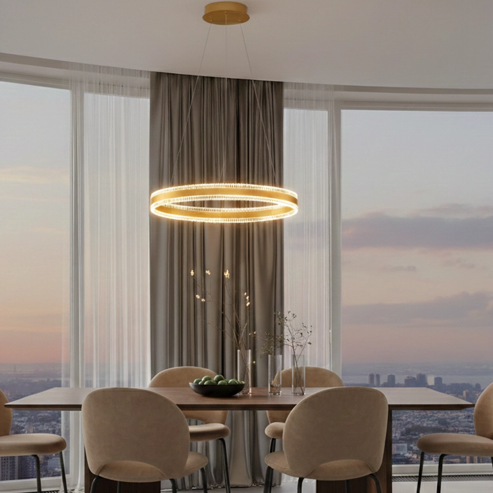 Design hanglamp Alaro goud enkel