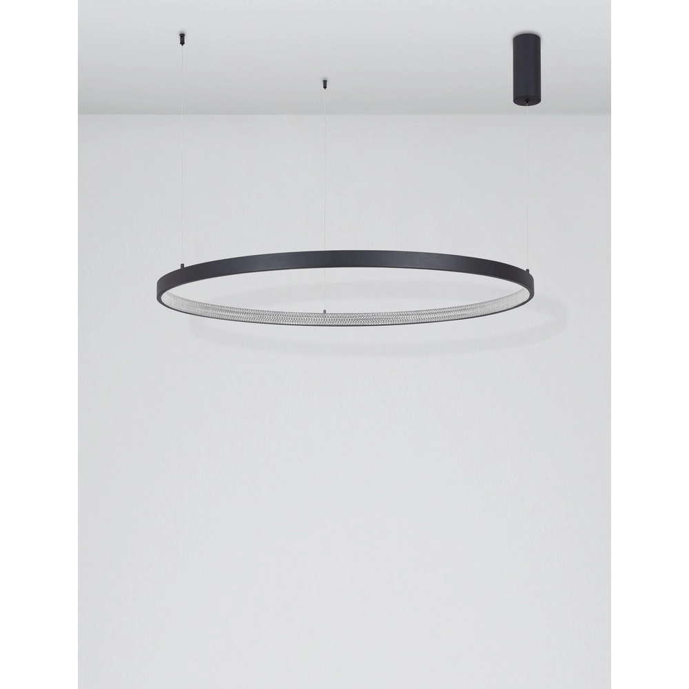 Hanglamp Preston zwart Ø 110cm Lyora 5212017429193