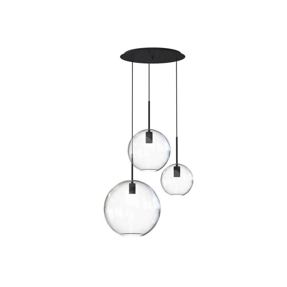 Vide hanglamp Sphere met glas
