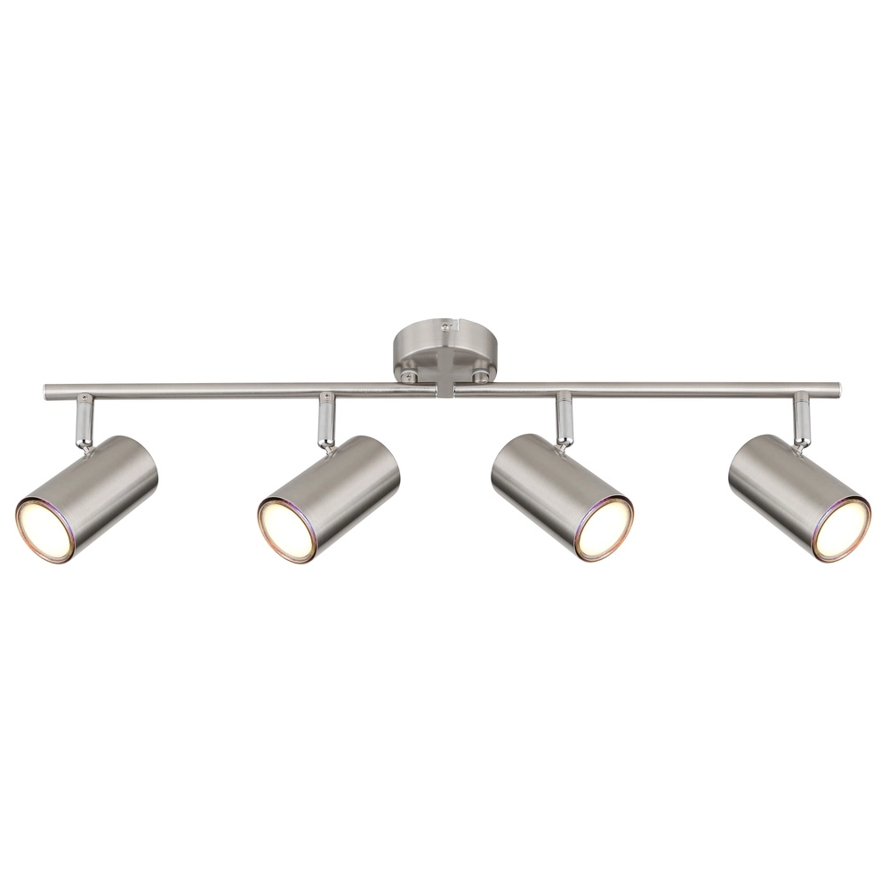 4-lichts plafondlamp Allvi nikkel Globo 9007371448777