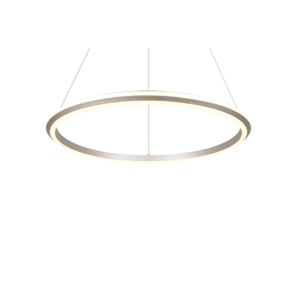 Hanglamp Amador nikkel Ø 75cm Trio 4017807656701