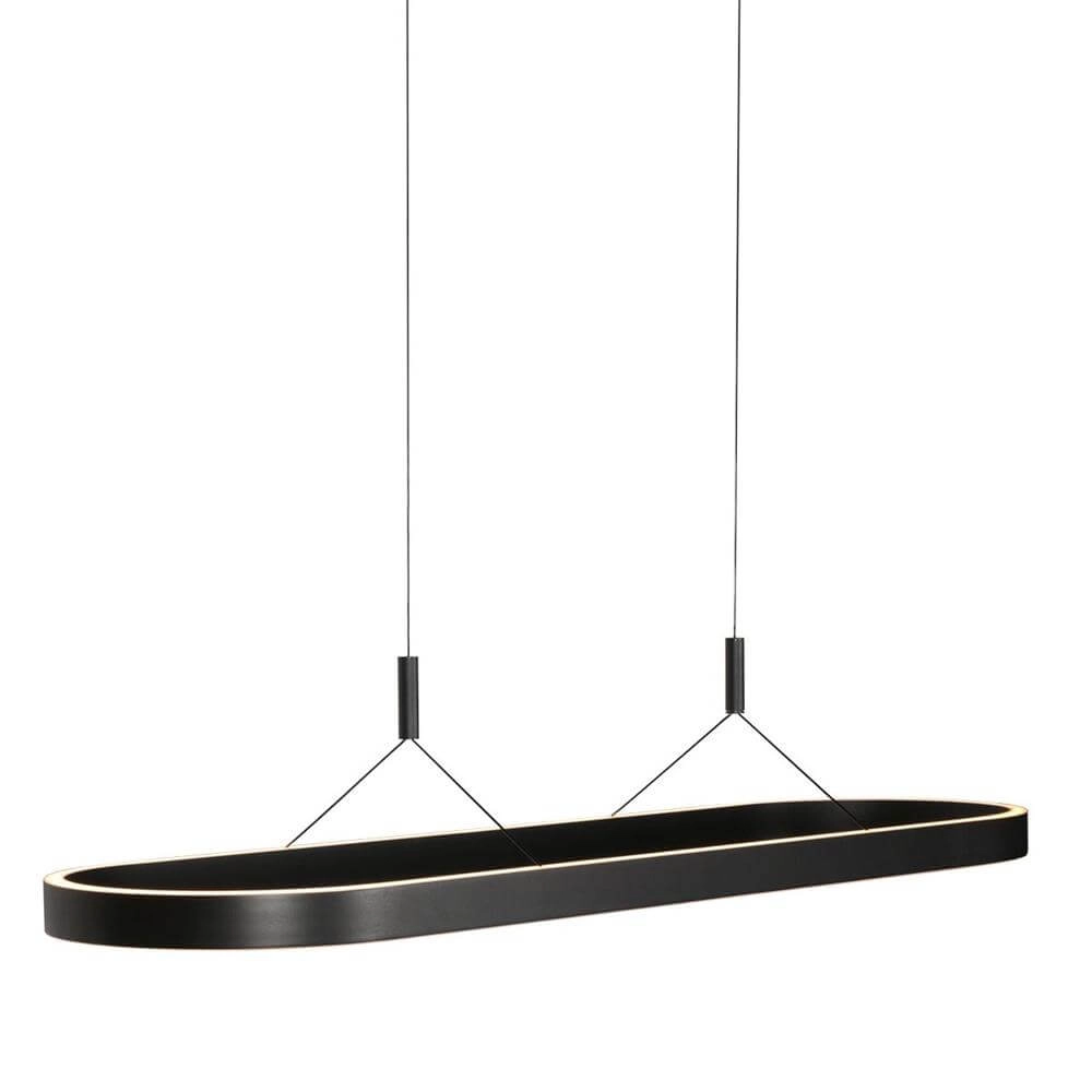 Moderne hanglamp Mykty zwart ovaal Steinhauer 8712746178227