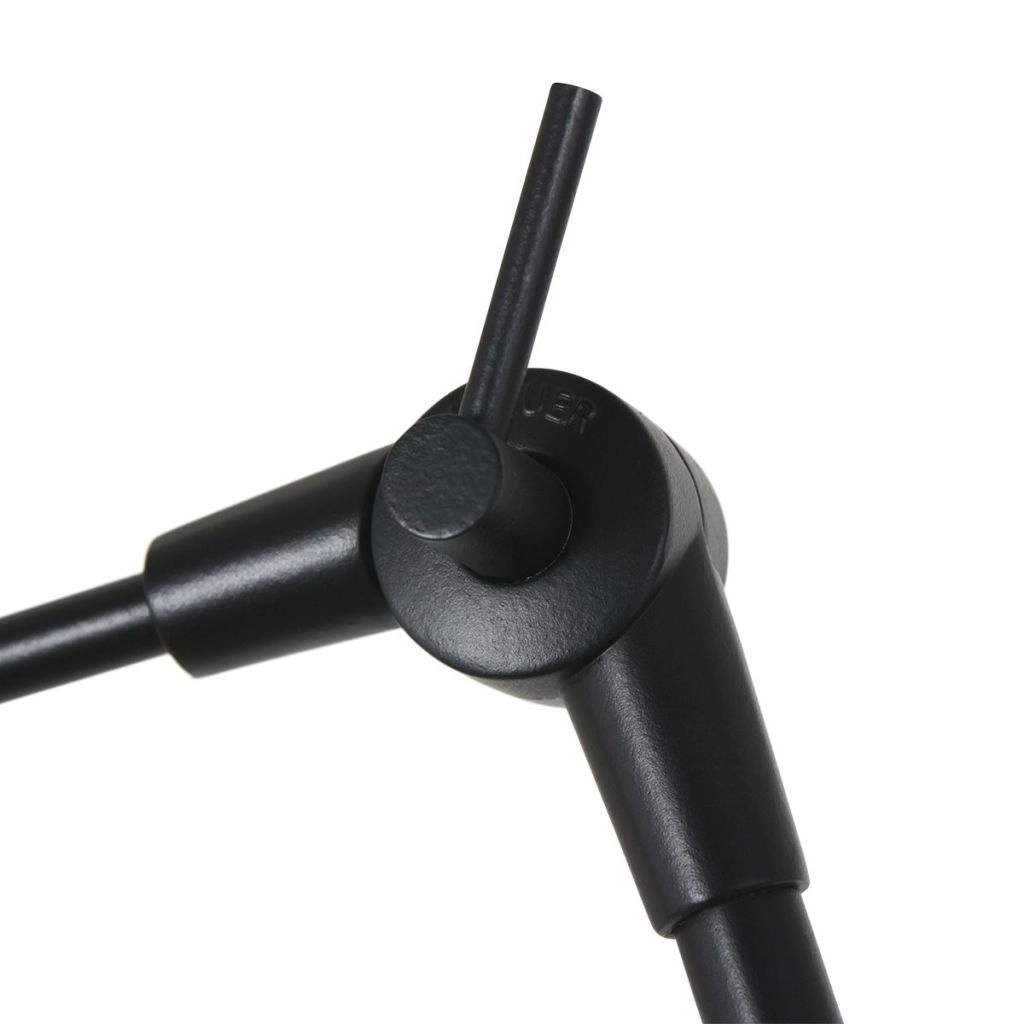 Zwarte wandlamp Prestige Chic met kurk kap Ø30cm Steinhauer 8712746180688