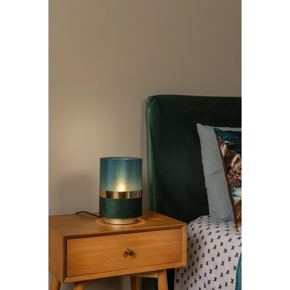 Design tafellamp Extravaganza Tusse groen Ø 15cm Lucide 5411212105530