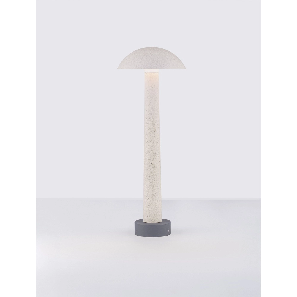 Ronde tuinlamp Tura wit 55cm Ronde tuinlamp Tura wit 55cm