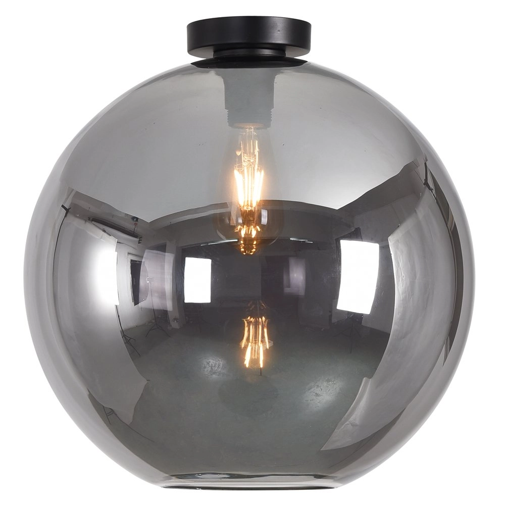 Plafondlamp Marino-40 met Ø 40cm rookglas