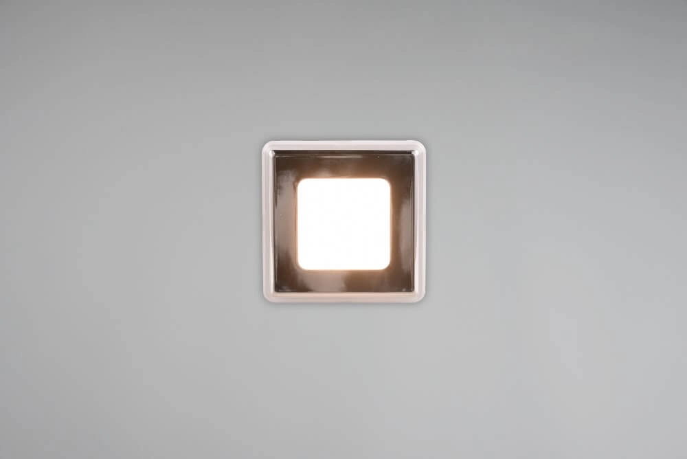 Vierkante spot Nimbus design chroom Trio 4017807574432