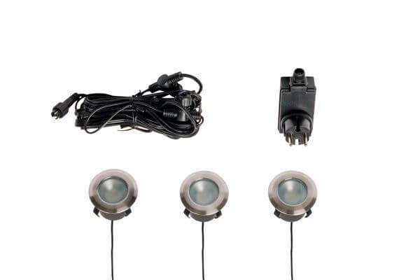 Vlonderspots Larch set 12v - 3 spots GardenLights 5907800859218