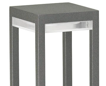 Tuinverlichting vierkant Poast antraciet Albert 4007235222807